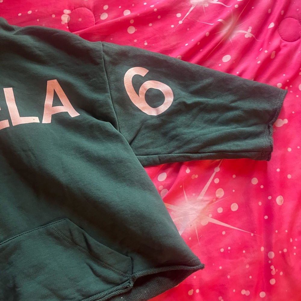 Mm6 girls half sleeve hoodie